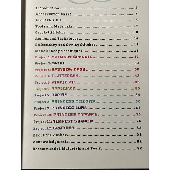 Thunder Bay Press My Little Pony Characters Crochet Kit - Picture 9 of 10